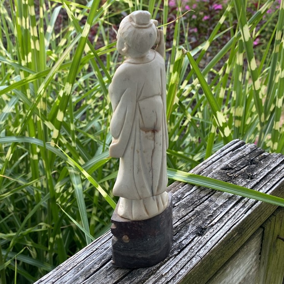 Vintage Soapstone Carving of Han Xiangzi - Picture 3 of 10